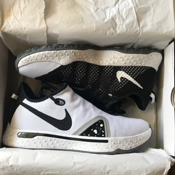 Nike PG4 - White/Black - Picture 1 of 8